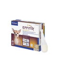 Virbac - Effitix Soluzione Spot-On per Cani da 1,5-4 Kg 4 Pipette da 0,44 ml