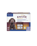 Virbac - Effitix Soluzione Spot-On per Cani Medium da 10-20 Kg 4 Pipette da 2,2 ml