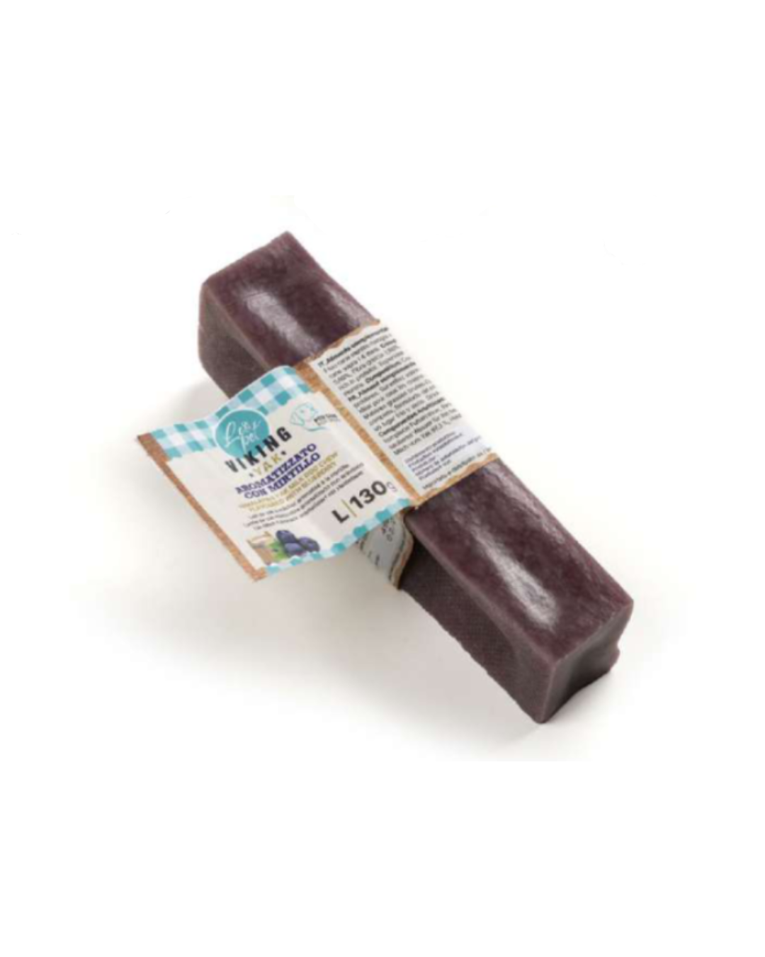 Leopet - Viking Snack Con Latte di Yak Himalaya - L (minimo 130 gr) Gusto Mirtillo