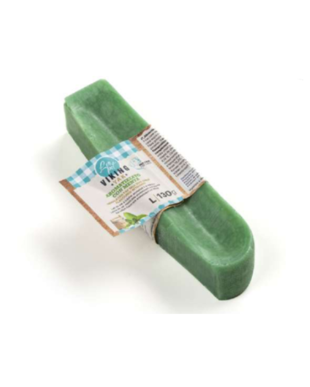 Leopet - Viking Snack Con Latte di Yak Himalaya - L (minimo 130 gr) Gusto Menta