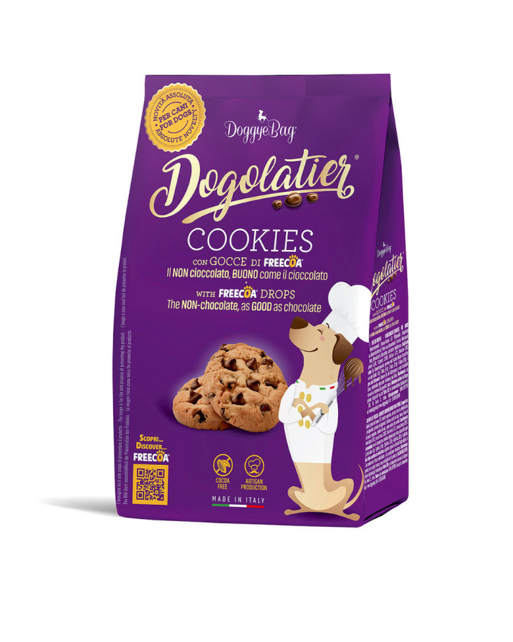 Doggye Bag - Dogolatier Cookies Con Gocce Di Freecoa 180 g