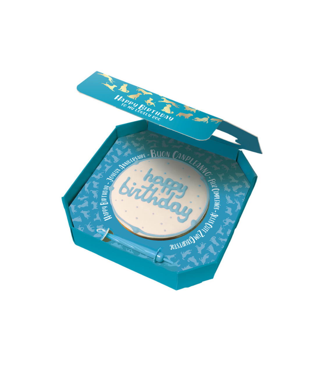 Doggye Bag - Doggye Cake Torta Di Compleanno Azzurra 120 g