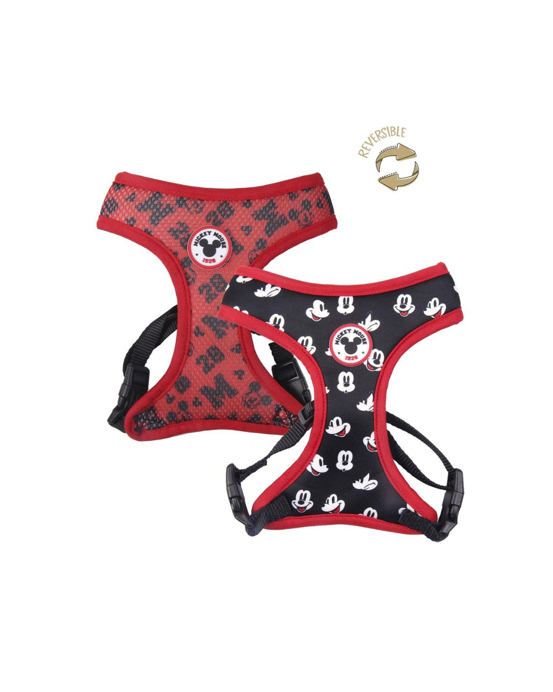 Disney - Pettorina Double Face per Cani S/M Mickey Mouse