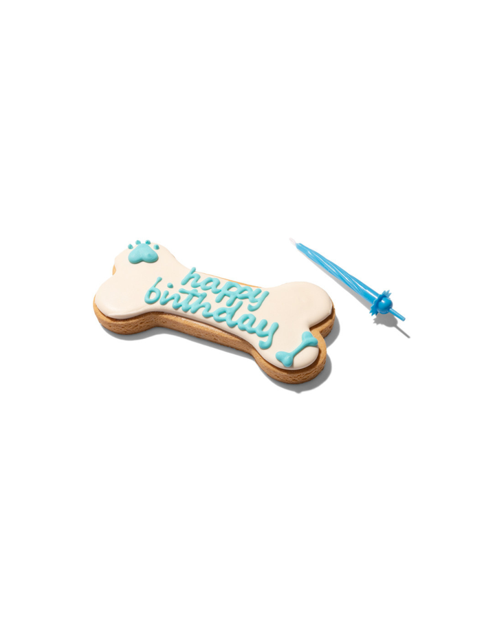 Doggye Bag - Doggye Bone Torta Di Compleanno Azzurra 85 g