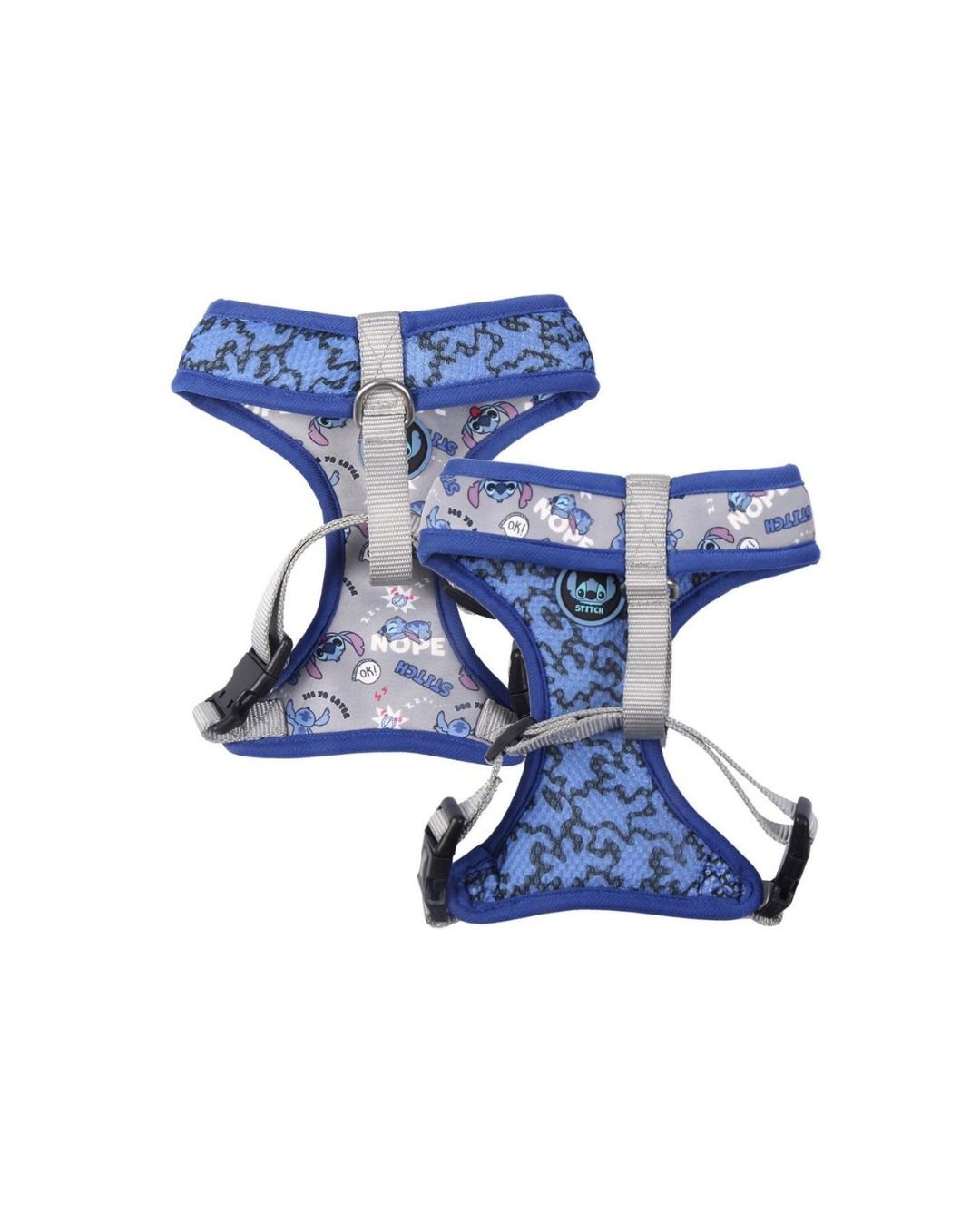 Disney - Pettorina per Cani S/M Stitch Reversibile / Double Face
