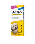 AdTab - Elanco - 3 Compresse Antiparassitarie Masticabili Per Cani 2,5 - 5,5 kg