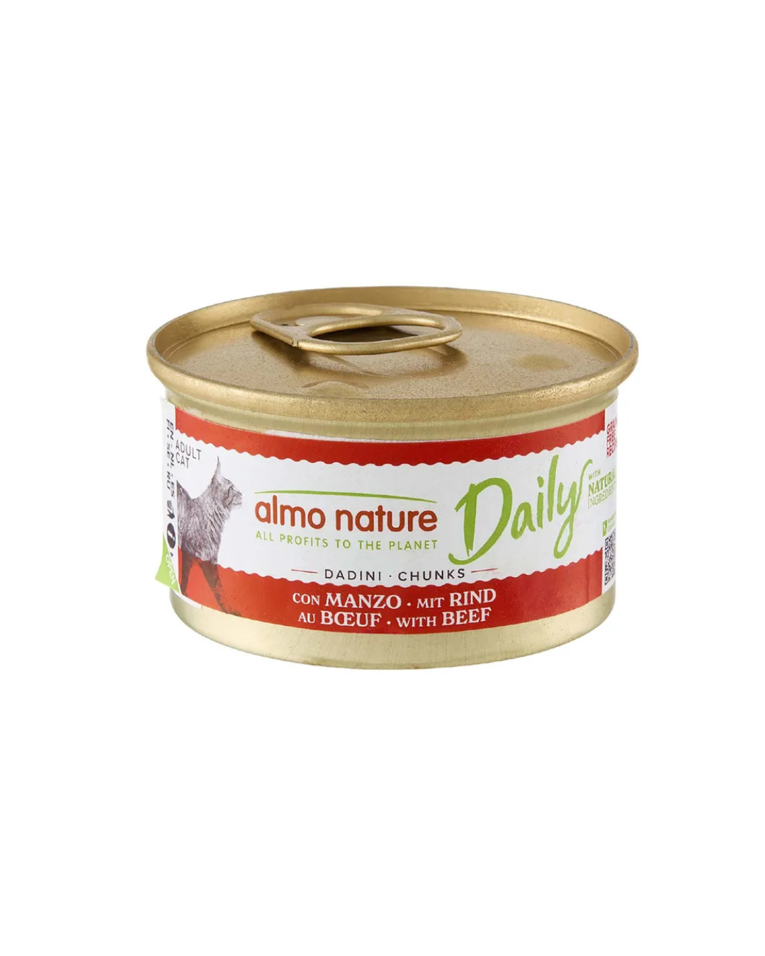 Almo Nature - Daily Cat Dadini con  Manzo 85gr