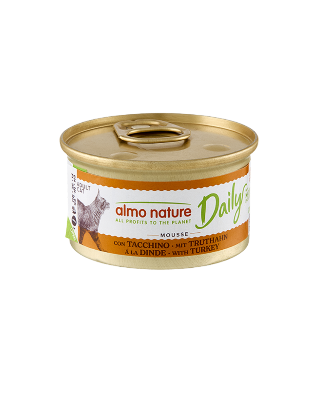 Almo Nature - Daily Cat Mousse con Tacchino 85gr