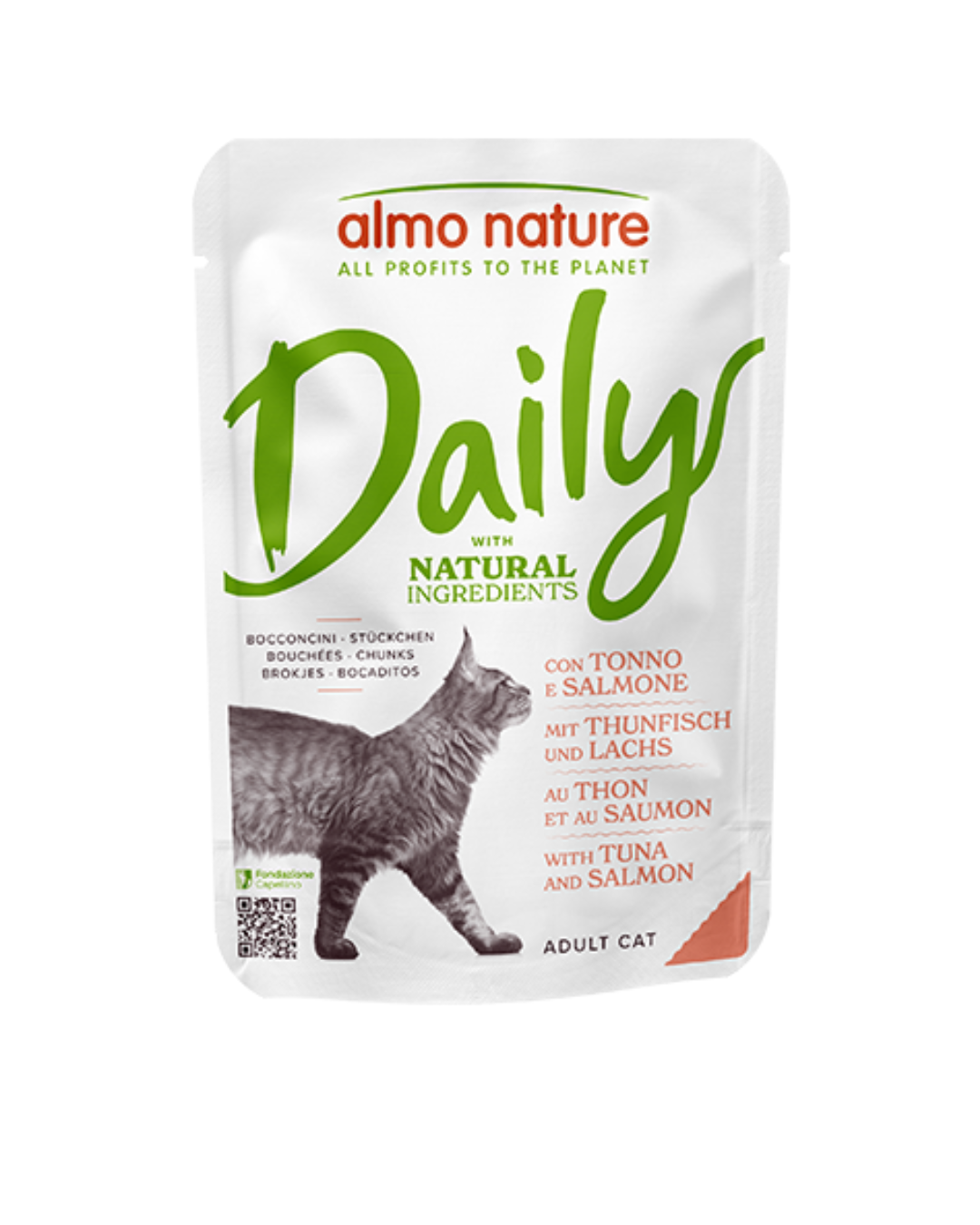 Almo Nature - Daily Cat Tonno e Salmone 70gr