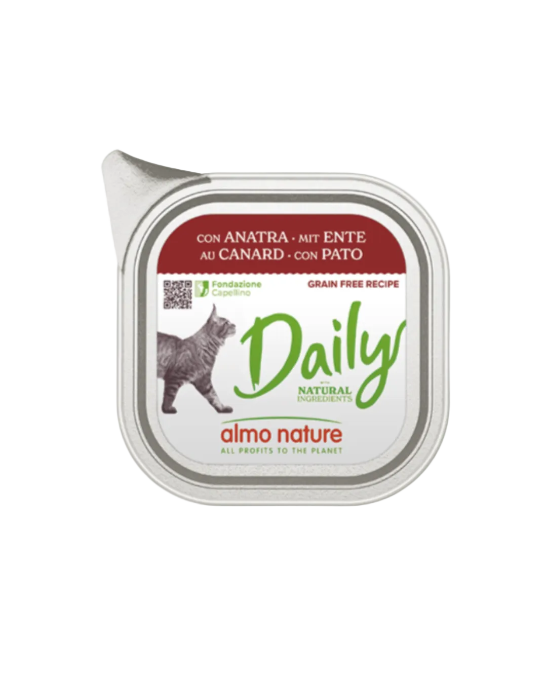 Almo Nature - Daily Cat con Anatra 100gr