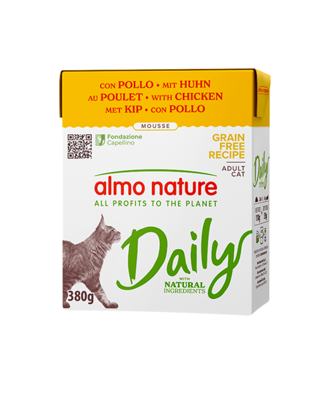 Almo Nature - Daily Cat con Pollo 380gr