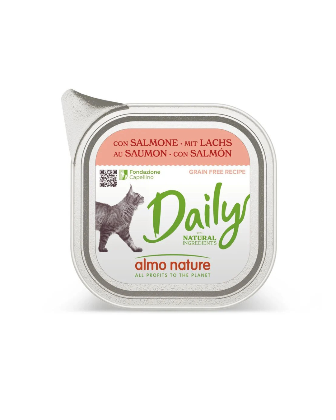 Almo Nature - Daily Cat con Salmone 100gr