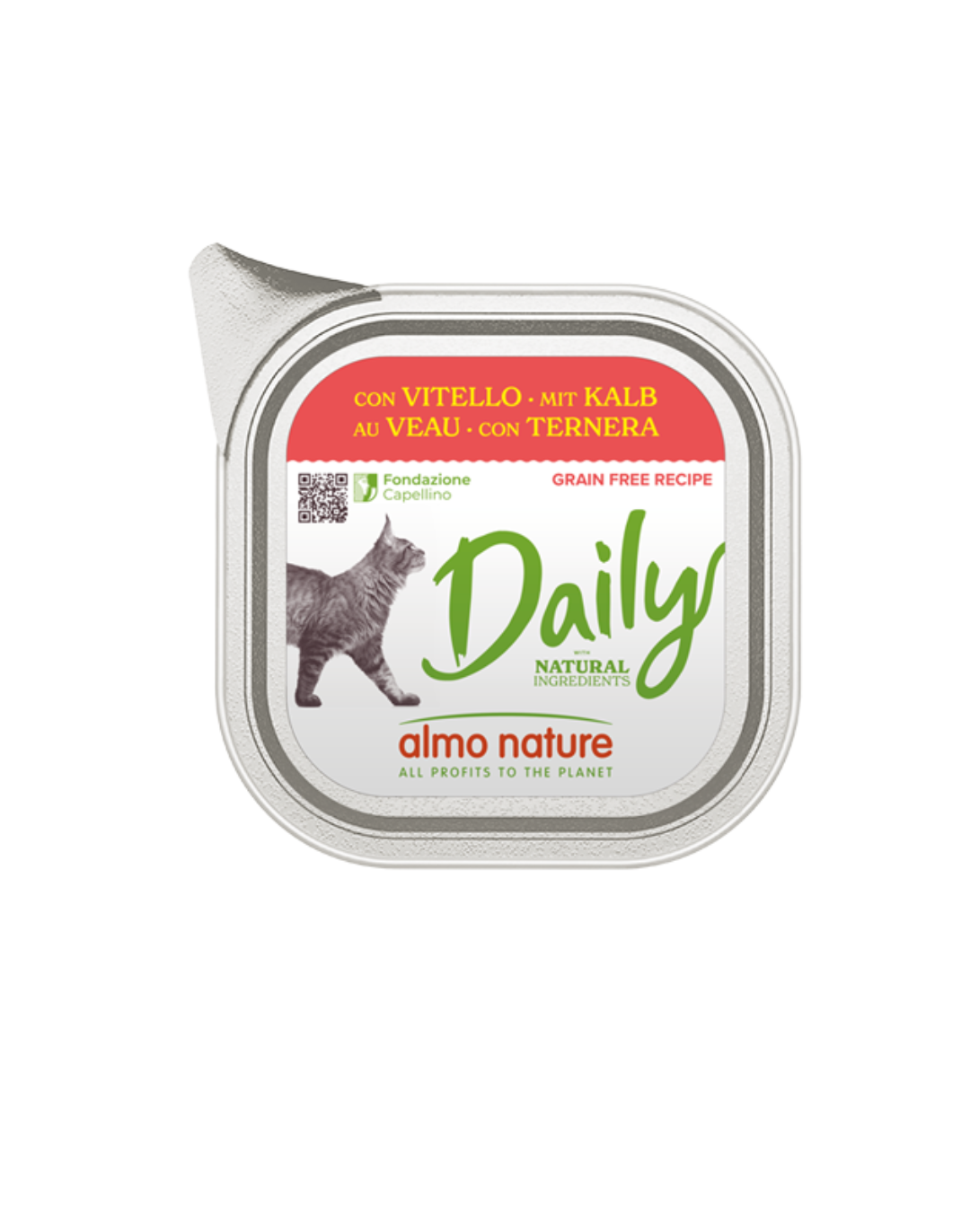 Almo Nature - Daily Cat con Vitello 100gr