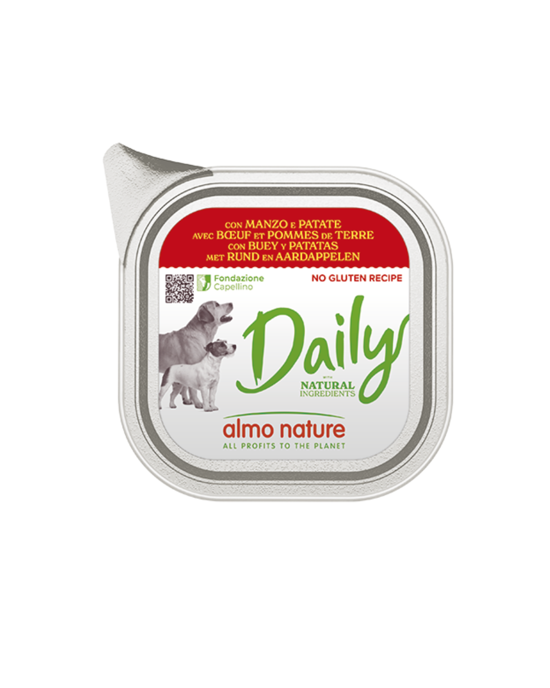 Almo Nature - Daily Dog Manzo e Patate 100gr