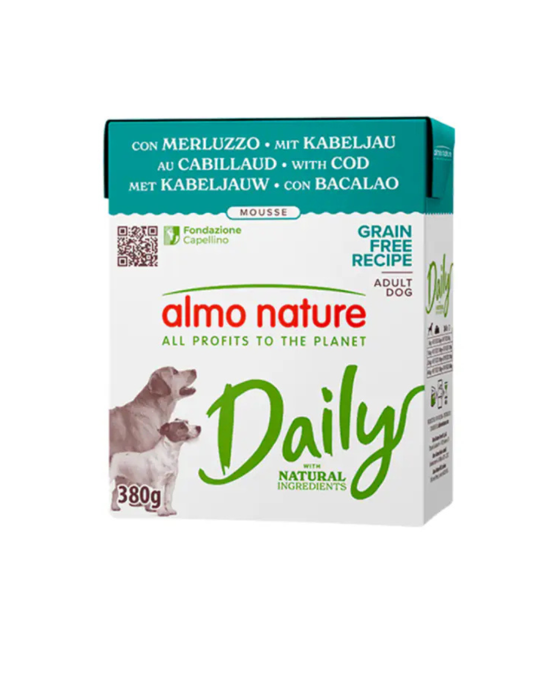 Almo Nature - Daily Dog Merluzzo 380gr