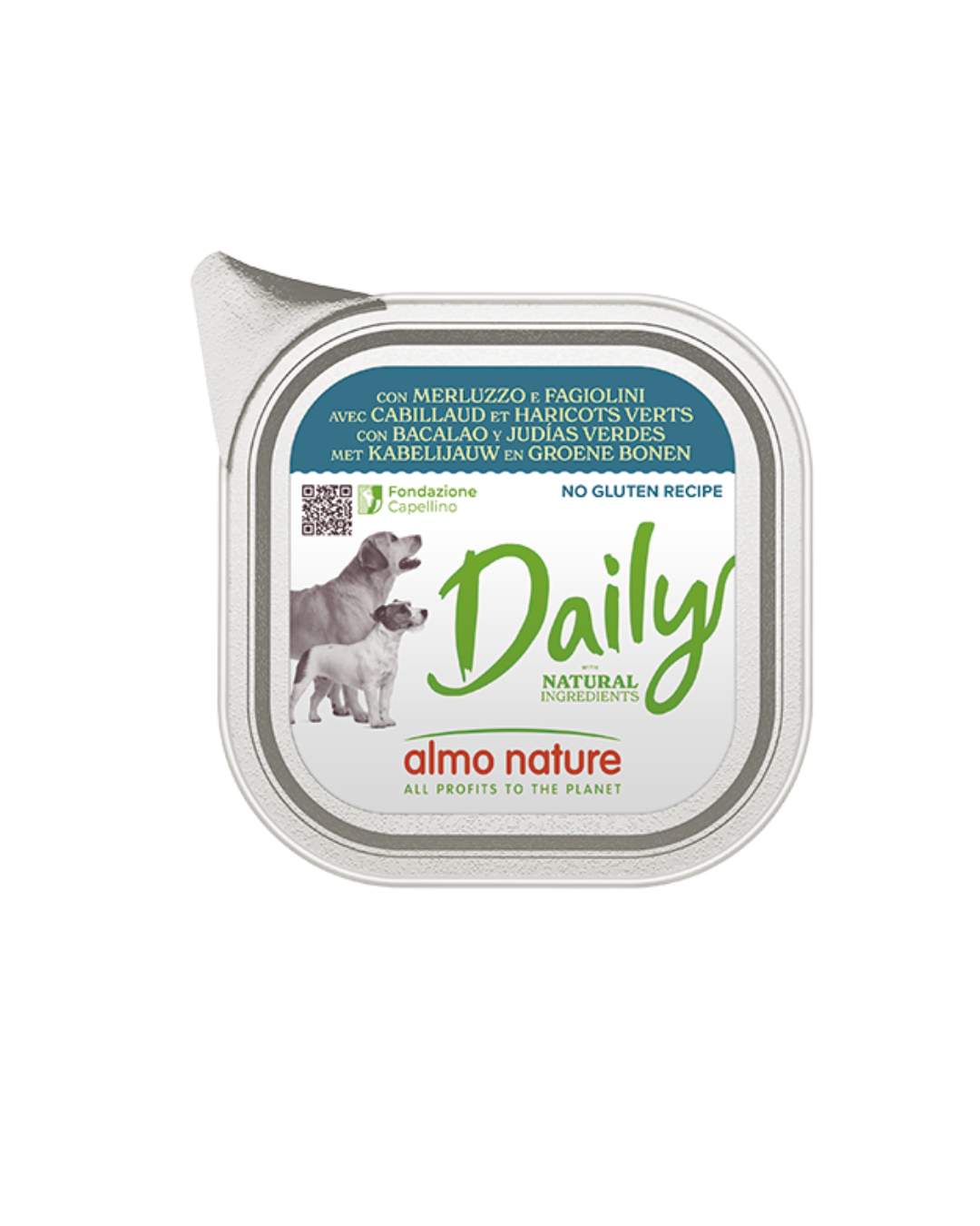 Almo Nature - Daily Dog Merluzzo e Fagiolini 100gr