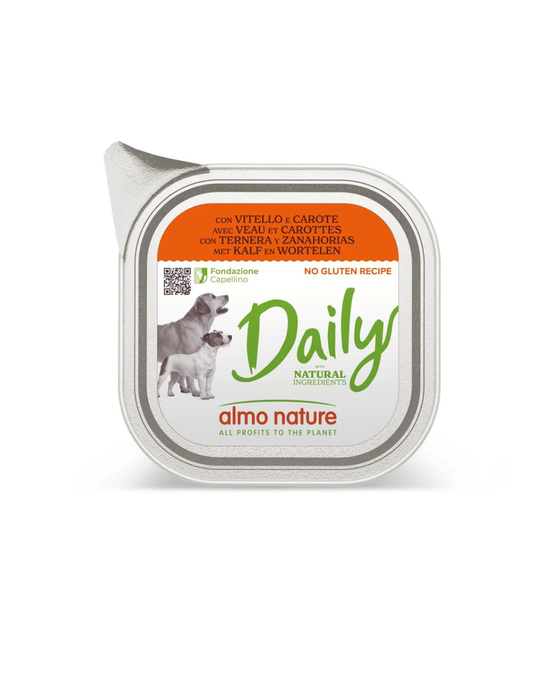 Almo Nature - Daily Dog Vitello e Carote 100gr