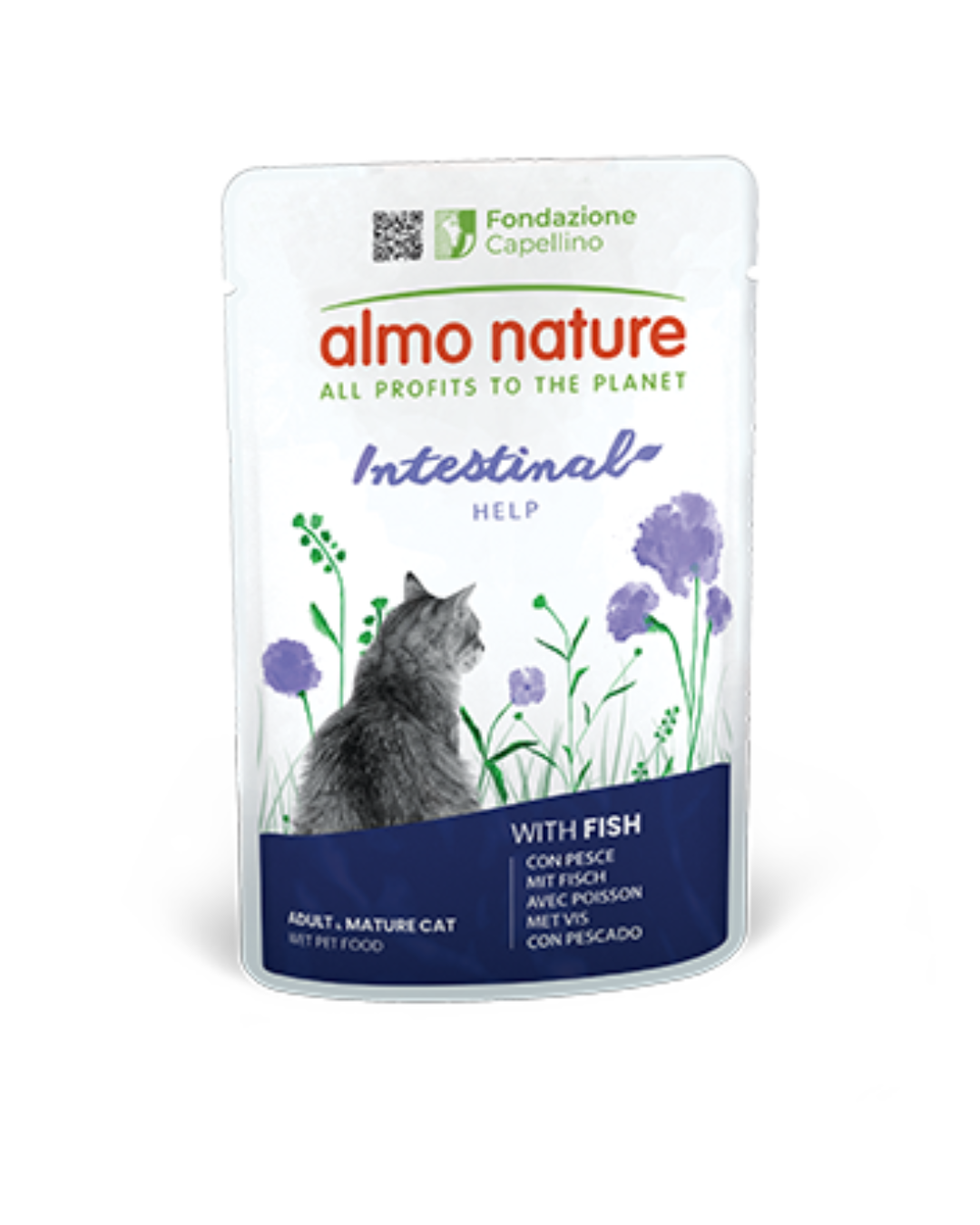 Almo Nature - Functional Intestinal Help Cat Pesce  70gr