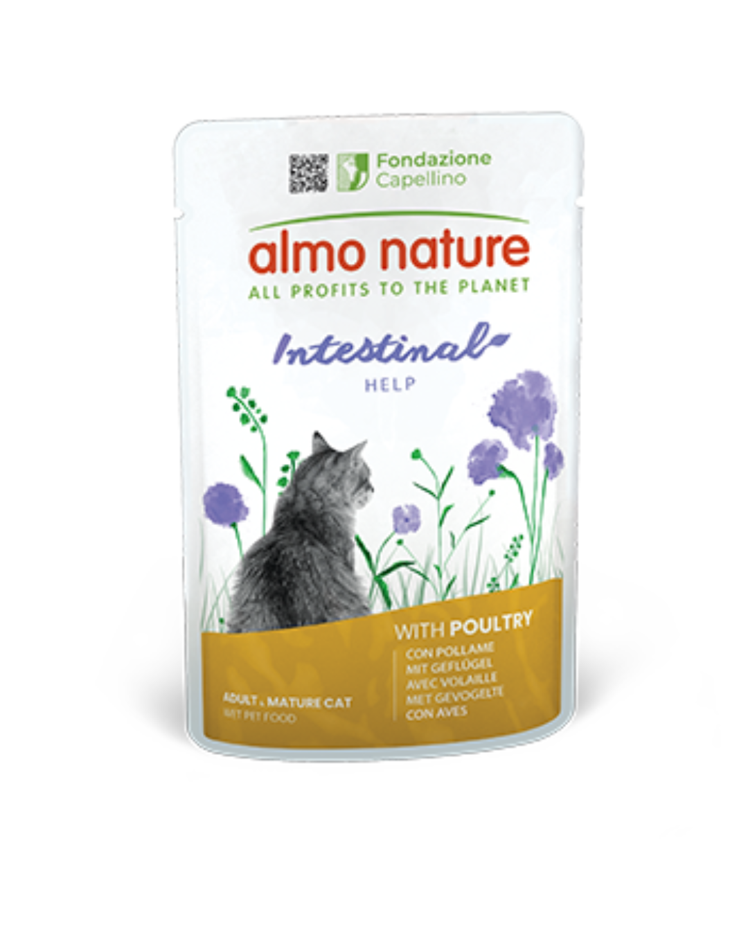 Almo Nature - Functional Intestinal Help Cat Pollame 70gr