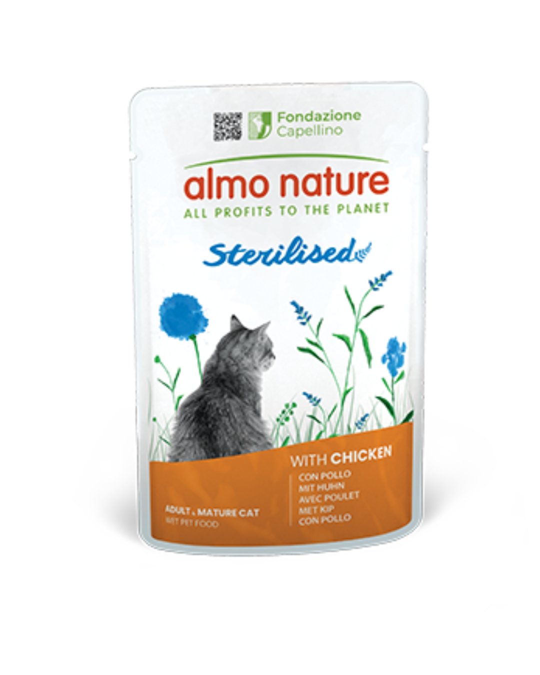 Almo Nature - Functional Sterilised Cat Pollo 70gr