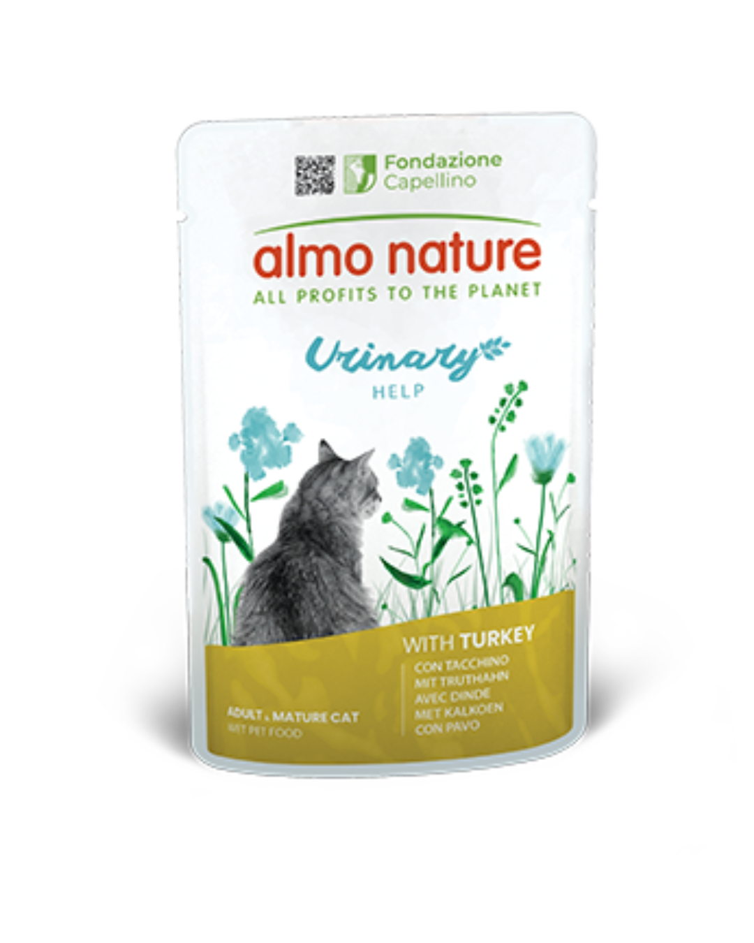 Almo Nature - Functional Urinary Help Cat Tacchino 70gr