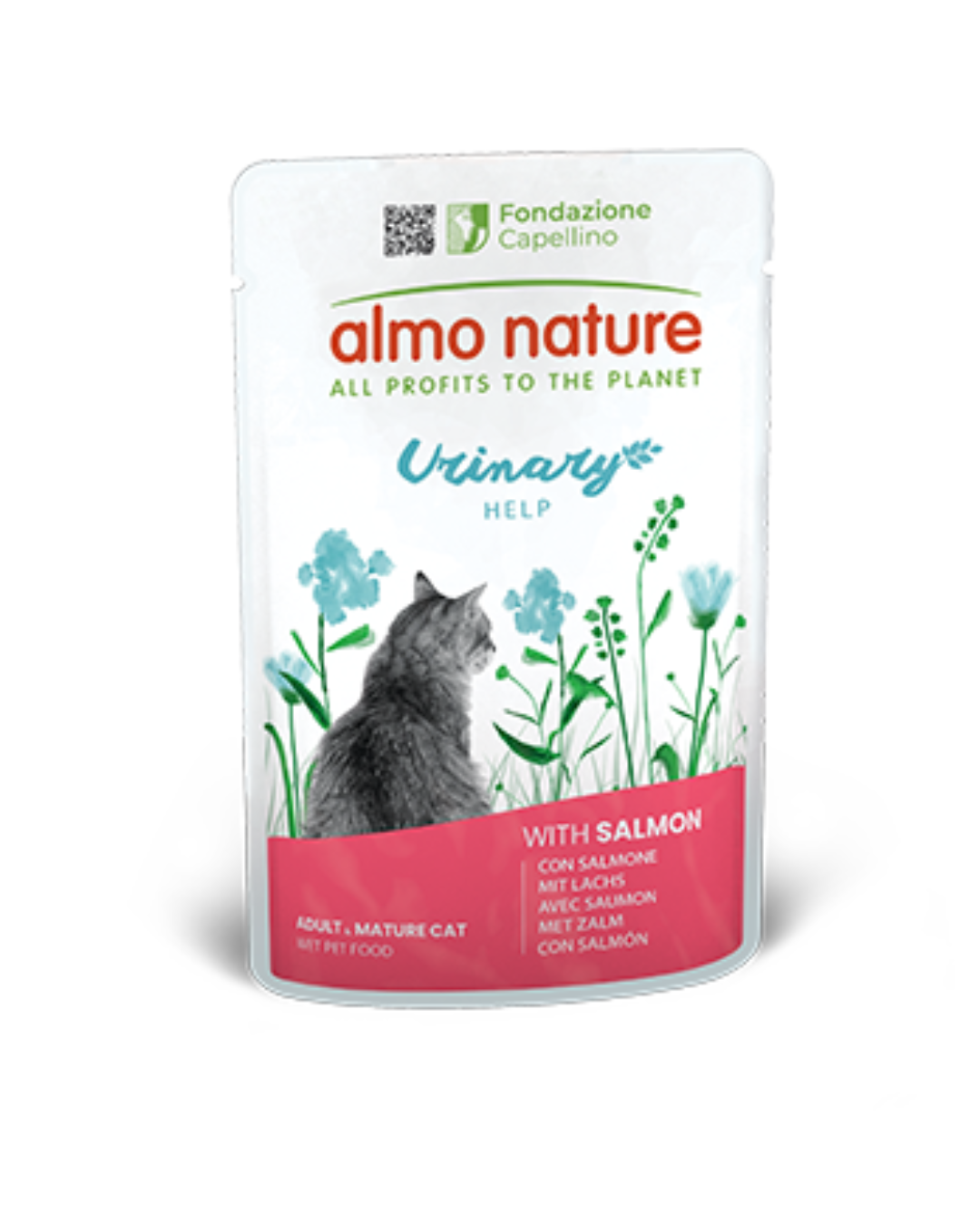 Almo Nature - Functional Urinary help Cat Salmone 70gr