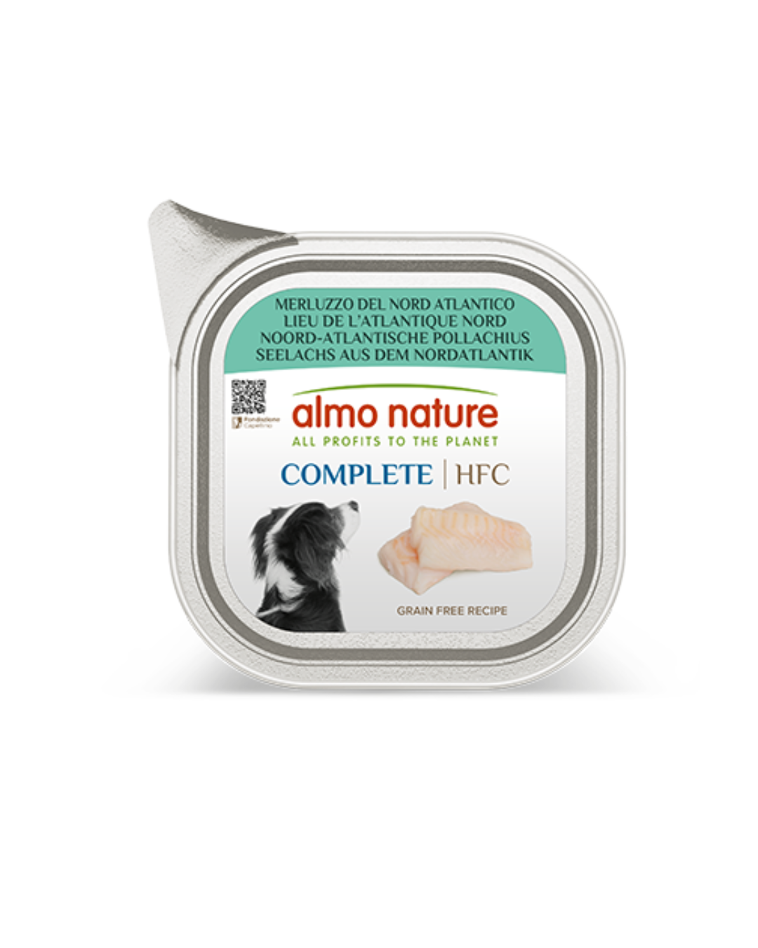 Almo Nature - HFC Complete Dog Merluzzo del Nord Atlantico 85gr