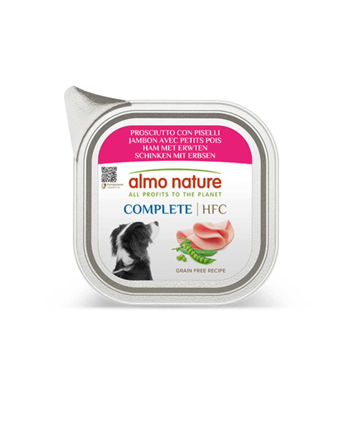 Almo Nature - HFC Complete Dog Prosciutto con Piselli 85gr