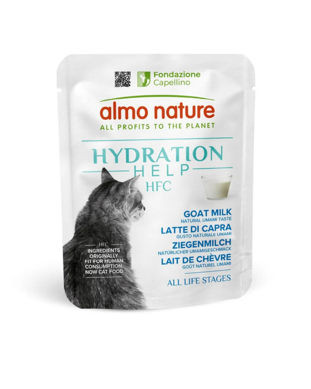 Almo Nature - HFC Hydration Help Cat Latte di Capra 50gr