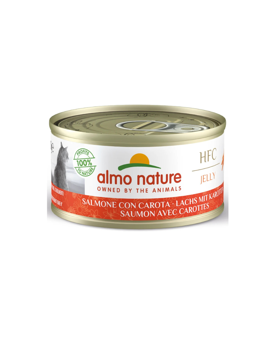 Almo Nature - HFC Jelly Cat Salmone con Carota 70gr