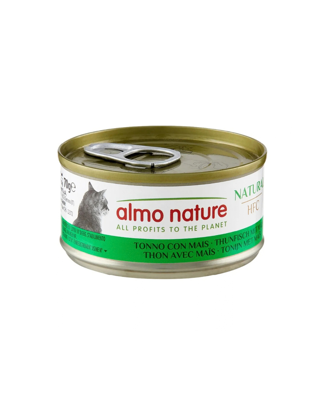 Almo Nature - HFC Natural Cat Tonno con Mais 70gr
