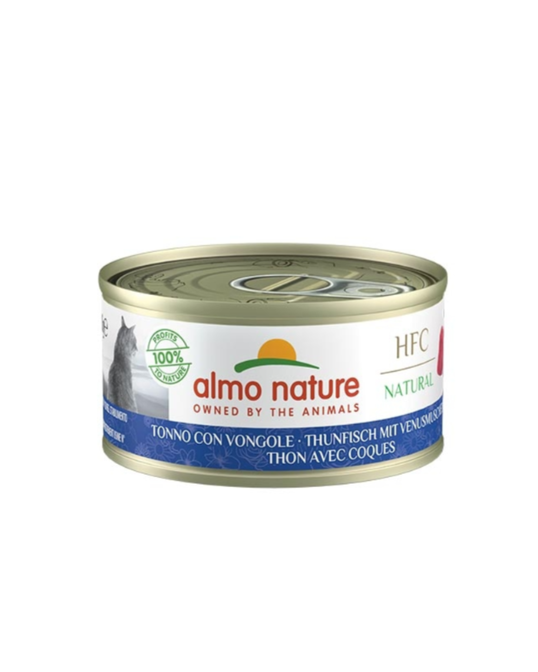 Almo Nature - HFC Natural Cat Tonno con Vongole 70gr