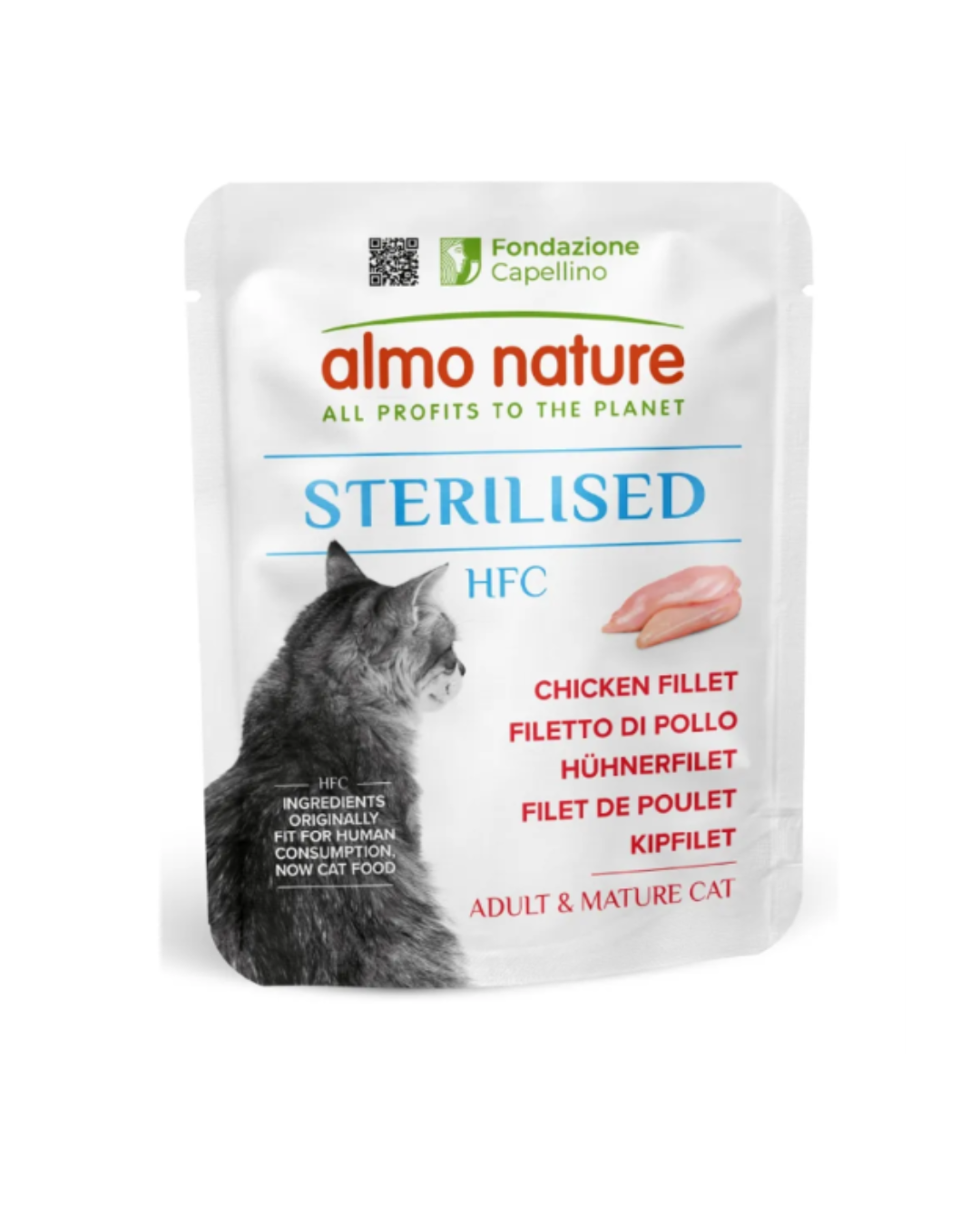 Almo Nature - HFC Sterilised Cat Filetto di Pollo 50gr