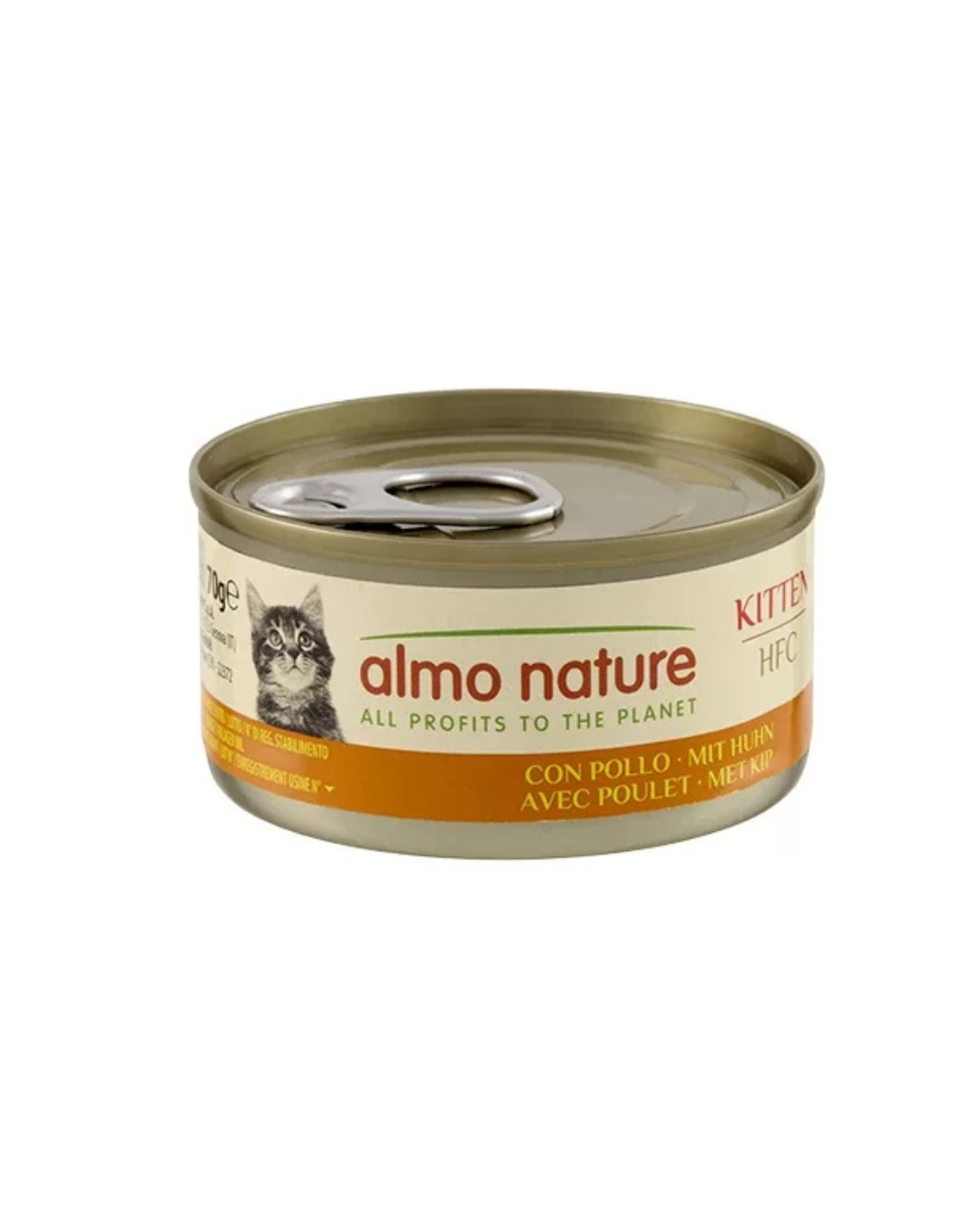 Almo Nature - Natural Cat Kitten con Pollo 70gr