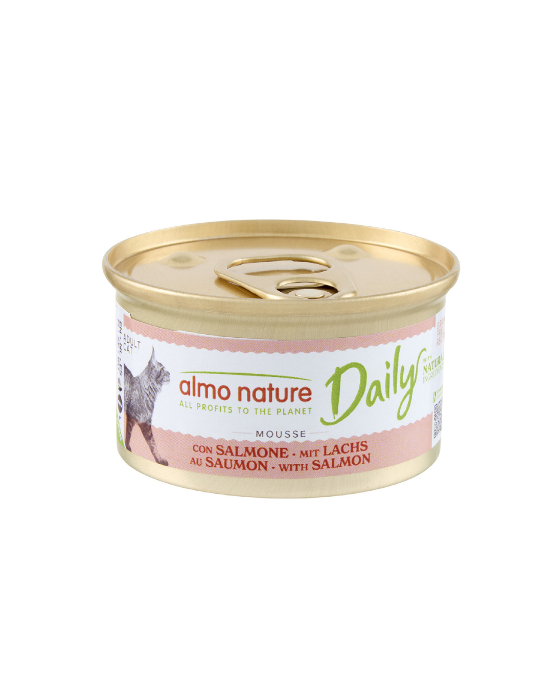 Almo nature - Daily Cat Mousse con Salmone 85gr