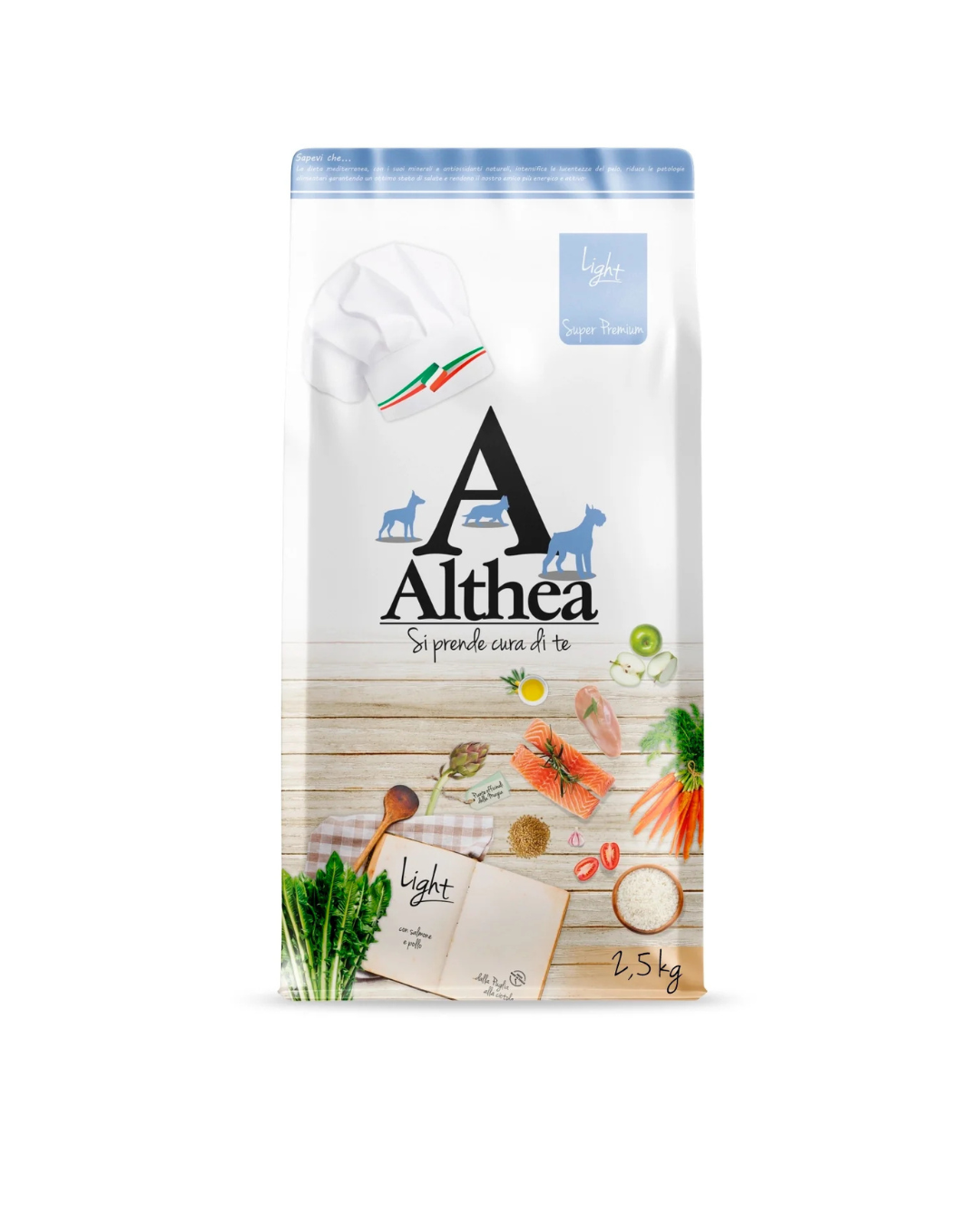 Althea - Light Maxi con Salmone e Pollo 2,5kg