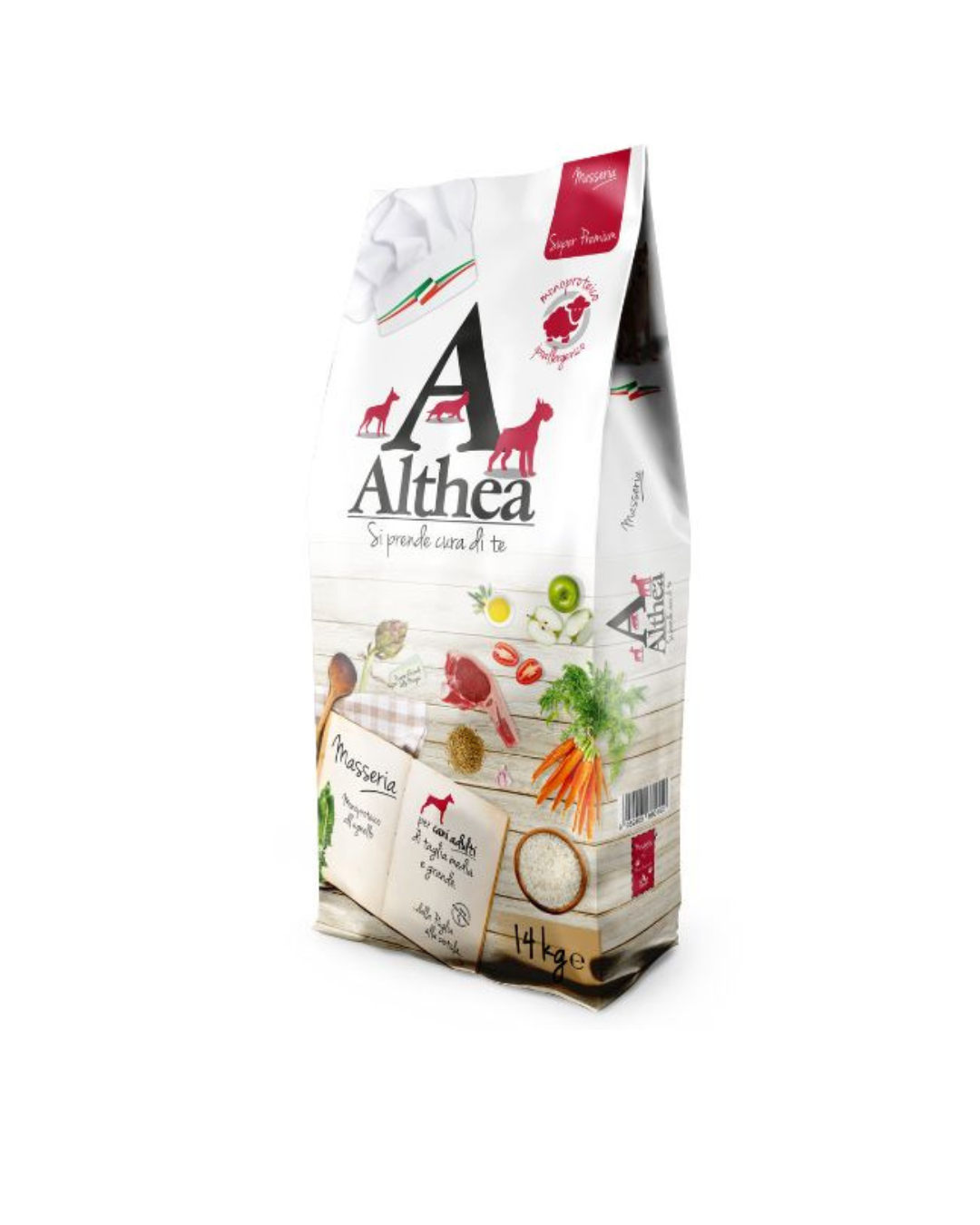 Althea - Masseria Medium/Maxi Monoproteico all'Agnello 14kg