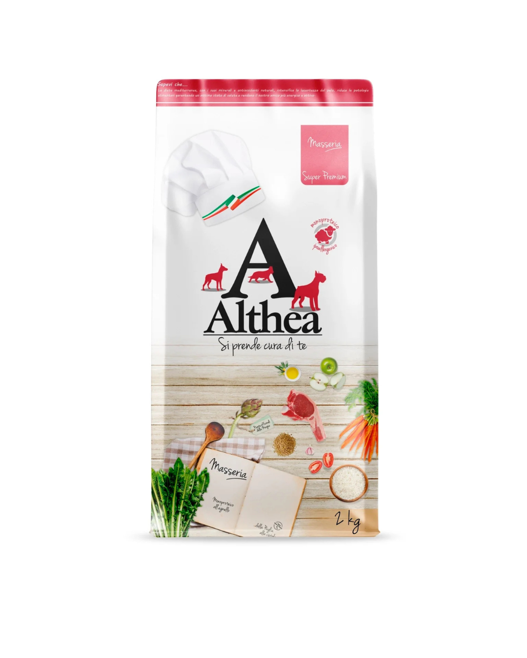 Althea - Masseria Mini Monoproteico Agnello 2kg