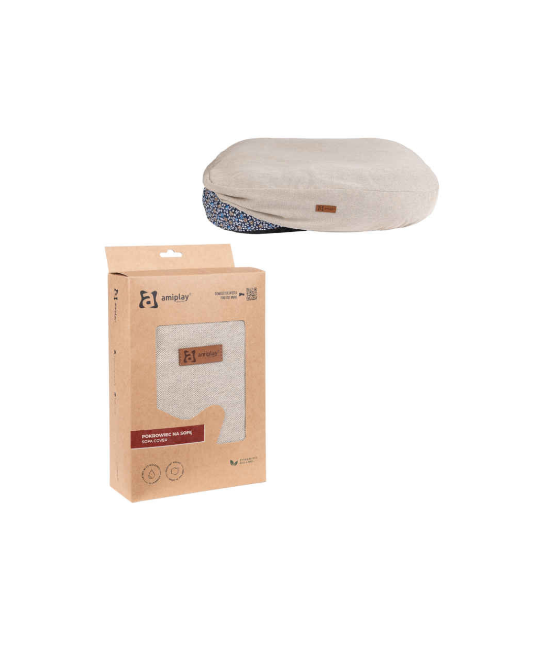 Amiplay - Coprimaterasso Moni - Beige M