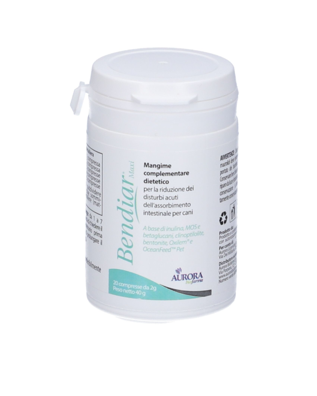 Aurora Biofarma - Bendiar Maxi 20 capsule - Per Cani
