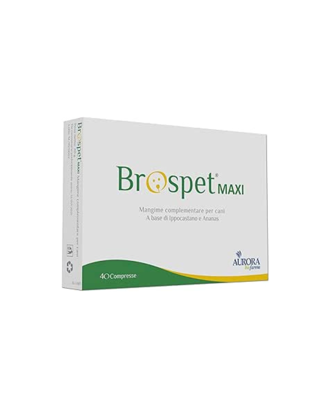 Aurora Biofarma - Brospet Maxi 40 Tablets - For Dogs