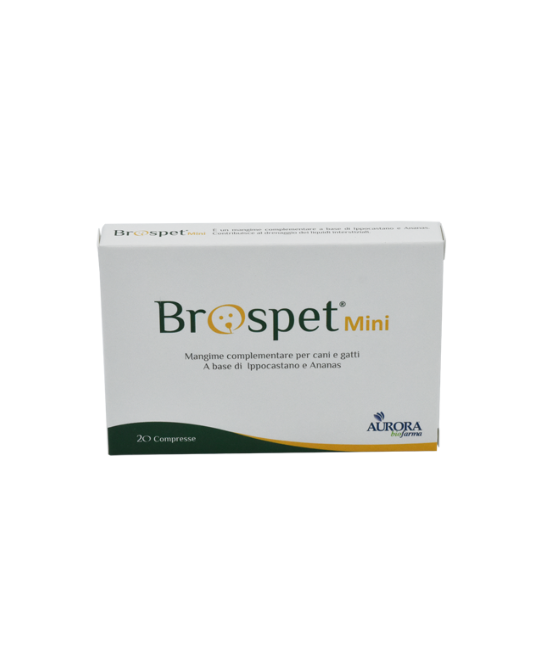 Aurora Biofarma - Brospet Mini 20 compresse - per Cani e Gatti