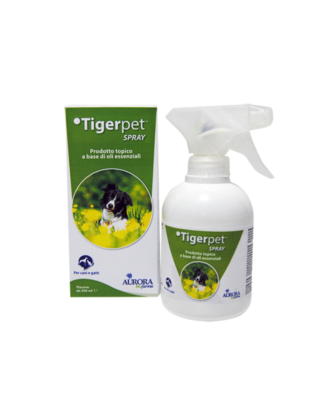 Aurora Biofarma - Tigerpet 300 ml bottle with Nebulizer - For Dogs and Cats