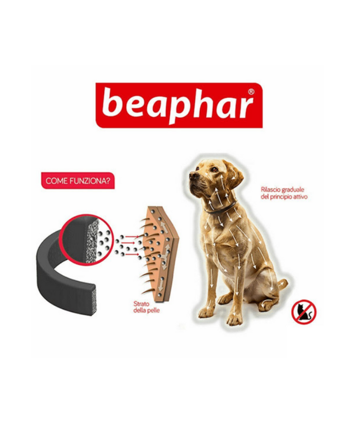 Beaphar Canishield - Collare Antiparassitario Per Cani Di Taglia Piccola e Media - Confezione x2 Collari