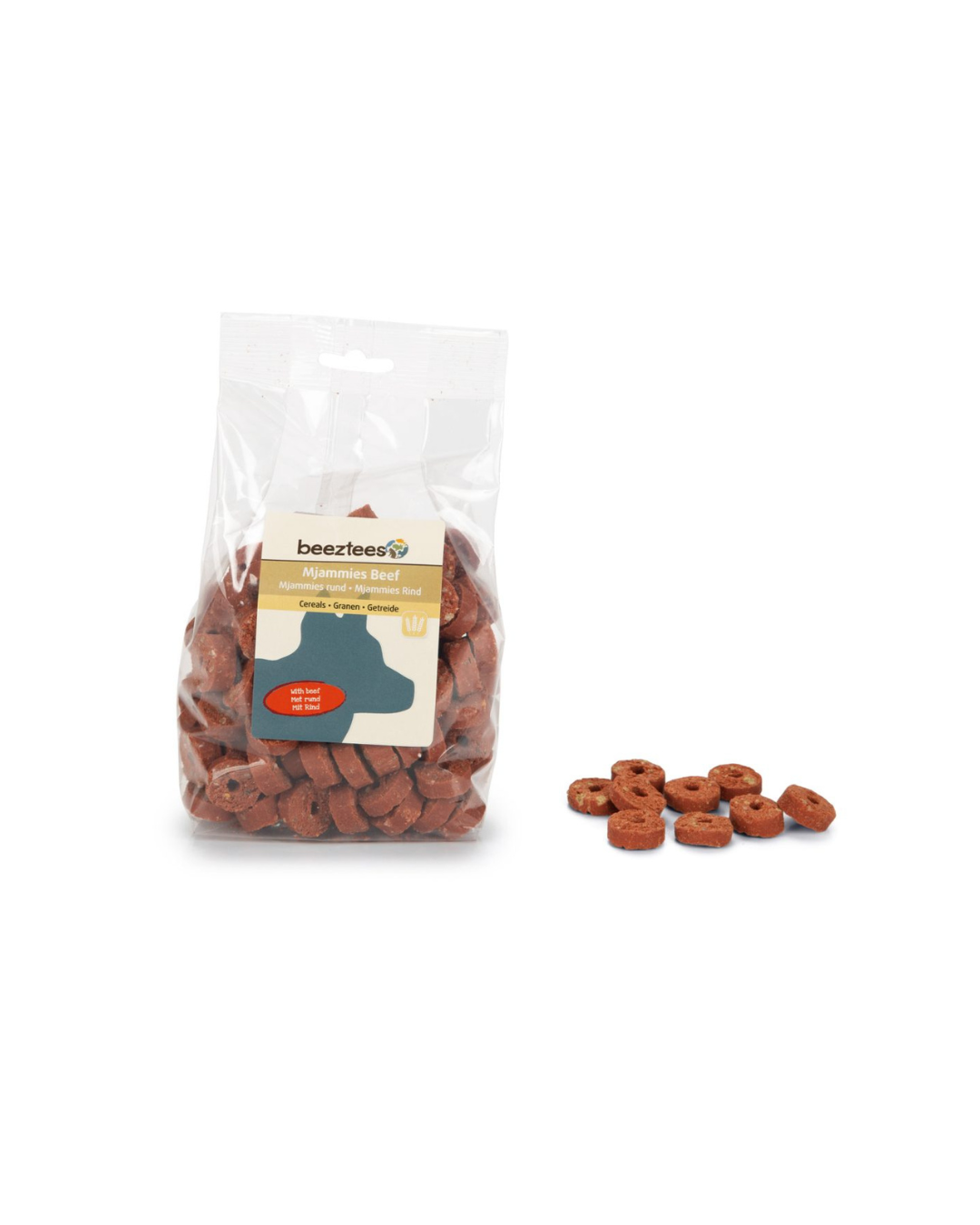 Beeztees - Biscotti Mjammies al Manzo 450gr