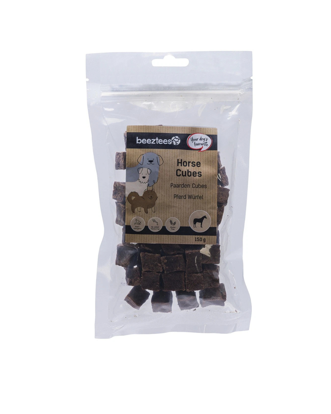 Beeztees - Cubetti di Cavallo 150gr
