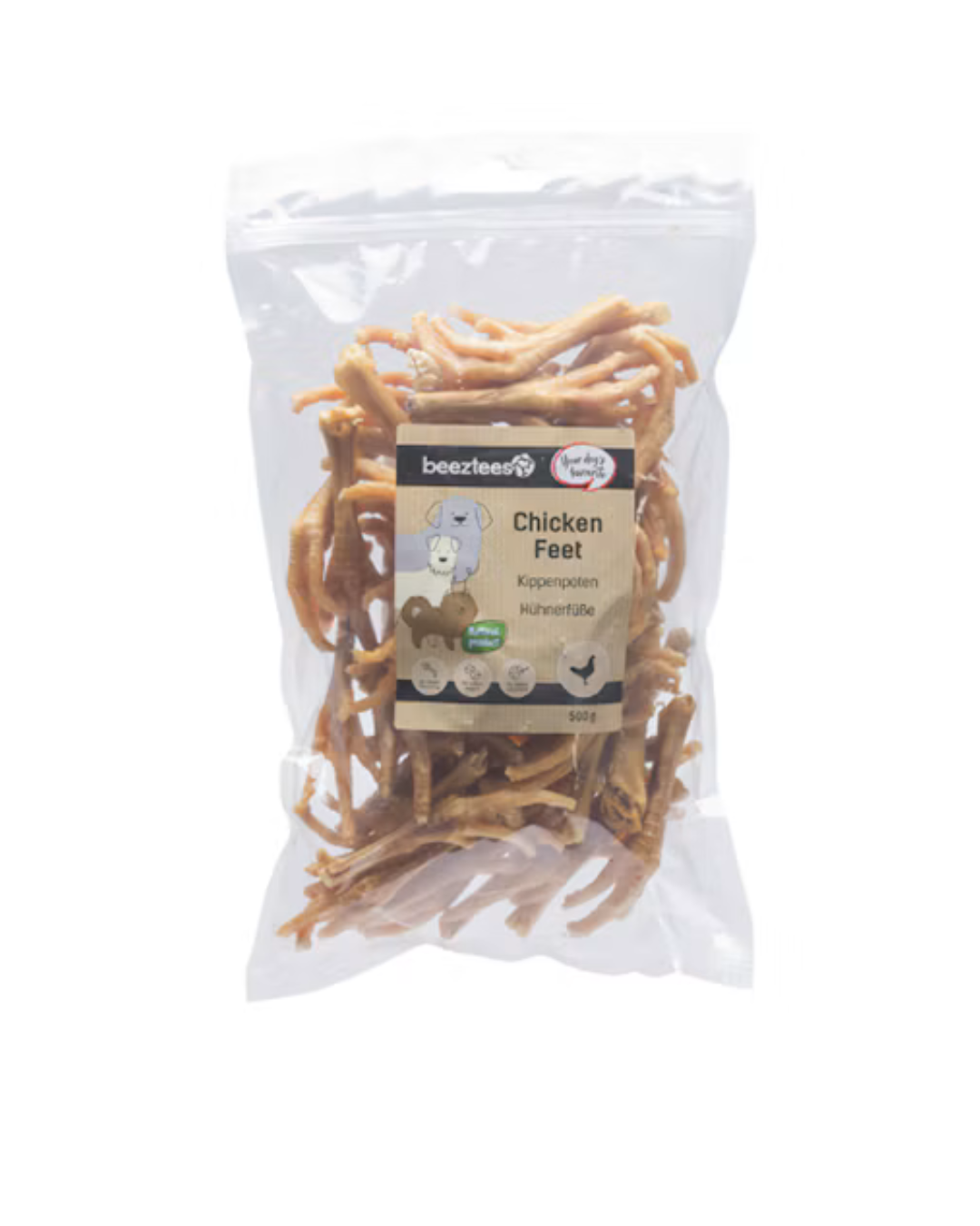 Beeztees - Zampe di Gallina Disidratate 200gr