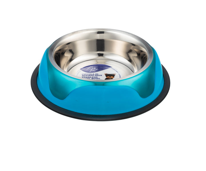 Leopet - Ciotola in Acciaio inox 700ml Fantasia Onda