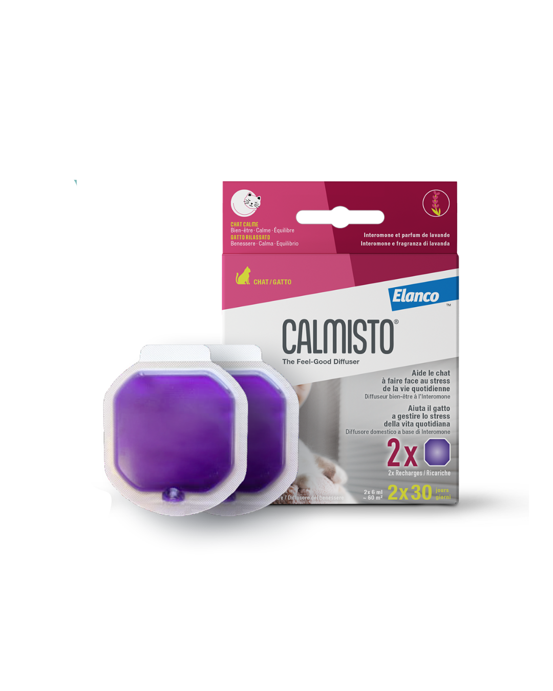 Calmisto - Home Diffusor Ricarica Gatto 2x6ml