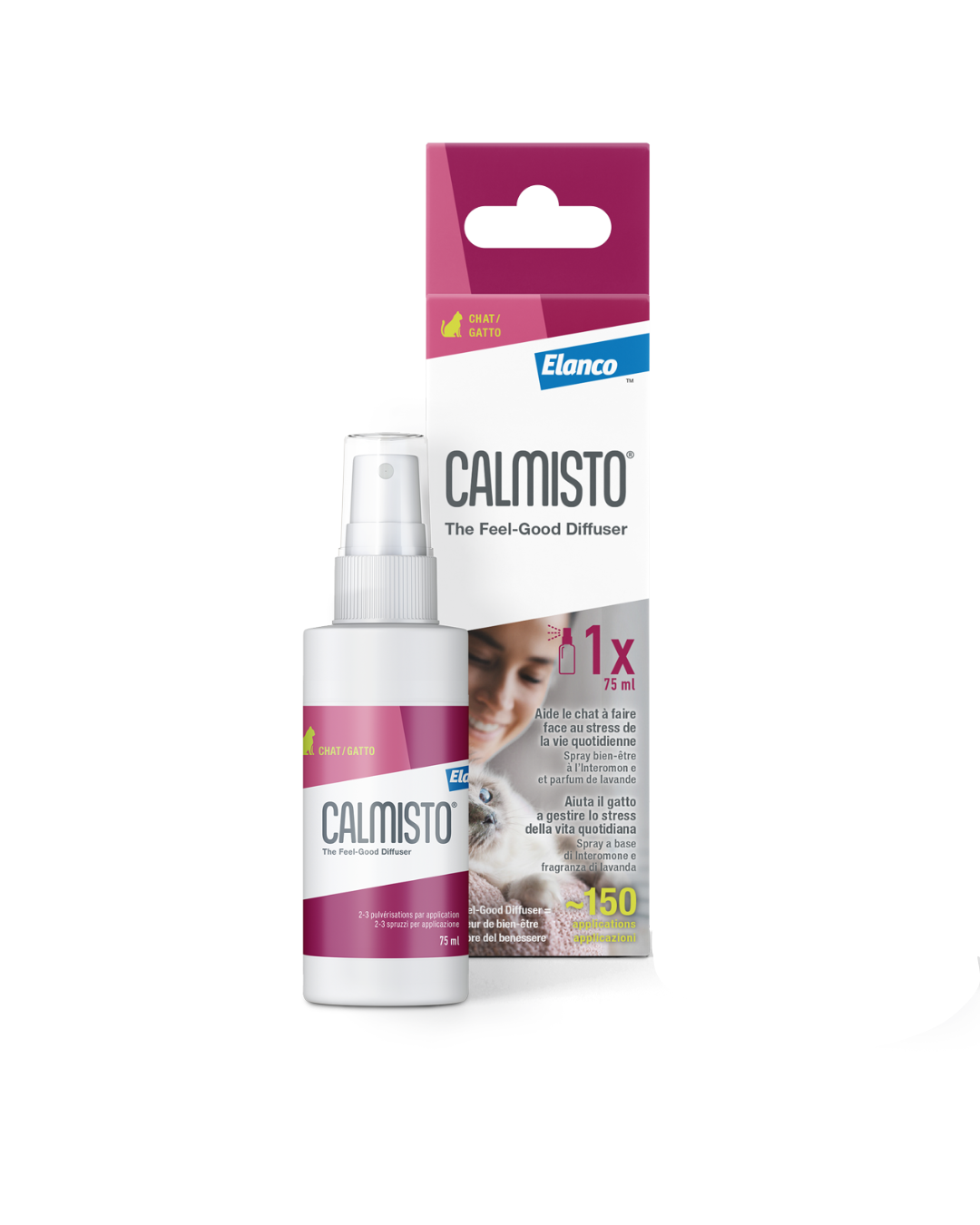 Calmisto - Spray Rilassante Feel Good Gatto 75 ml